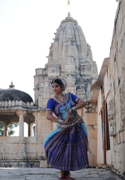 A screenshot of an Instagram photo posted by Kunjalata Mishra, an Odissi dancer who is performing at the Sarang Festival in Korea through Oct. 14, in March. [SCREEN CAPTURE OF INSTAGRAM ACCOUNT OF KUNJALATA MISHRA]