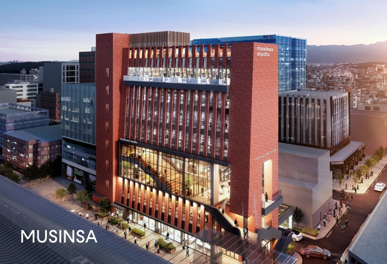 Musinsa Studio Seongsu, which is a shared workspace building dedicated to supporting fashion brands, opened in April at Seongsu-dong. [MUSINSA]