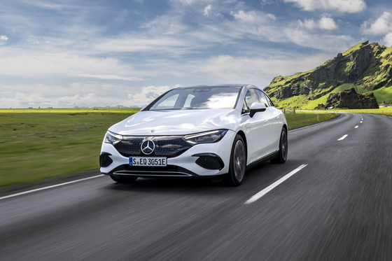 Mercedes Benz's EQE 350+ sedan [MERCEDES BENZ KOREA]