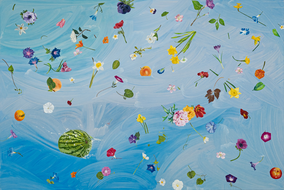Artist Choi Hae-ri's ″Nageire in Plum Rains″ (2022) [ILMIN MUSEUM OF ART]