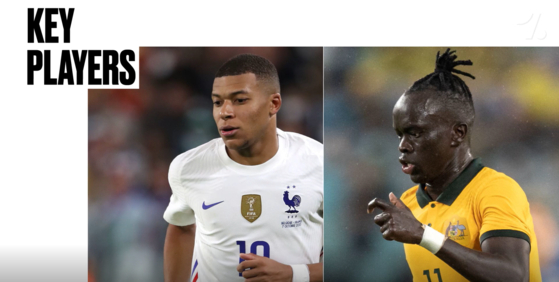 All you need to know: France vs Australia [ONE FOOTBALL]