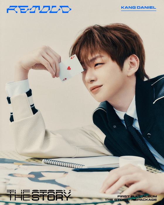 A concept image for Kang Daniel's ″The Story: Repackage Retold″ [KONNECT ENTERTAINMENT]