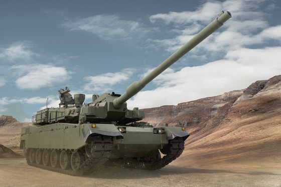 K2 battle tank designed for the Middle East [HYUNDAI ROTEM]