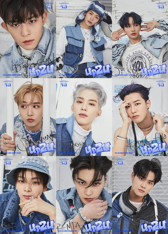 Concept images for TO1's EP ″UP2U″ [WAKEONE]