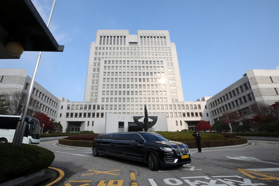 The Supreme Court of Korea in Seocho District, western Seoul, on Nov. 16, 2022. [NEWS]