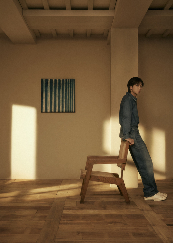 A concept photo for RM's upcoming solo album ″Indigo″ [BIGHIT MUSIC] 