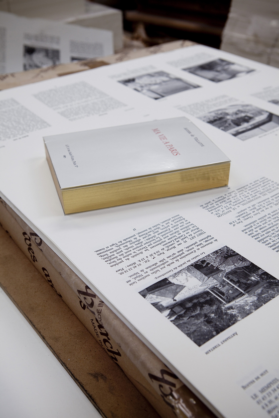 After acquiring the printing house, the co-founders published their first book “Ma Vie a Paris,” which is like a city guide to Paris, in 2019. The book comes in English and French. [ASTIER DE VILLATTE] 