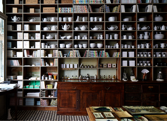 Astier de Villatte flagship store in Seoul's Hannam-dong, central Seoul. [ASTIER DE VILLATTE] 