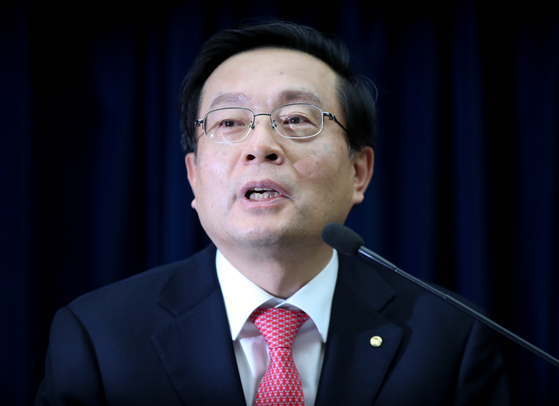  Woori Financial Group Chairman Son Tae-seung [YONHAP]