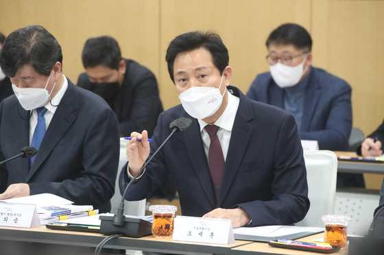 Seoul Mayor Oh Se-hoon [YONHAP]