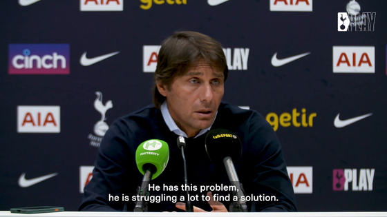 Conte on Lucas Moura: 'It's a difficult situation for him'  [ONE FOOTBALL]