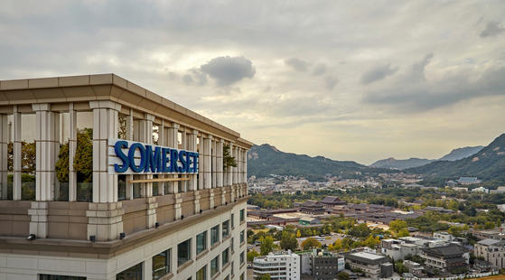 A view of Somerset Palace Seoul, which provides refreshing experiences through its comfortable accomodation. [SOMERSET PALACE SEOUL] 