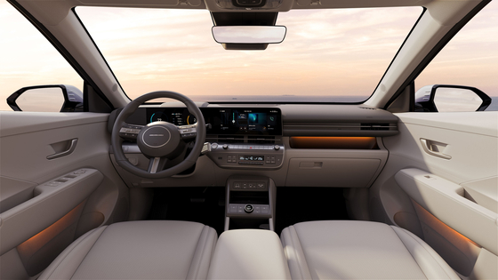 The interior of the Kona [HYUNDAI MOTOR]