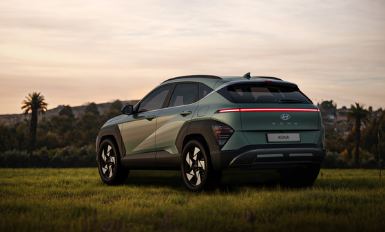 The rear of the Kona SUV [HYUNDAI MOTOR]