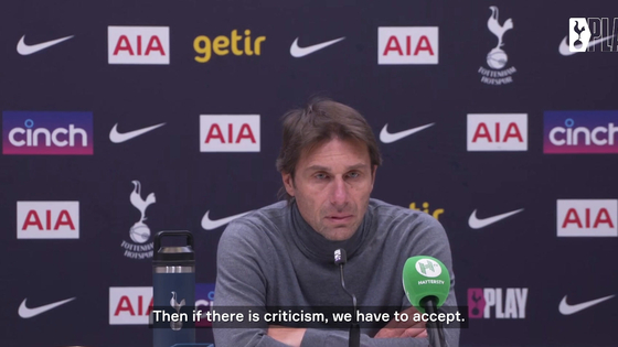Conte: 'It's hard to understand the criticism'  [ONE FOOTBALL]