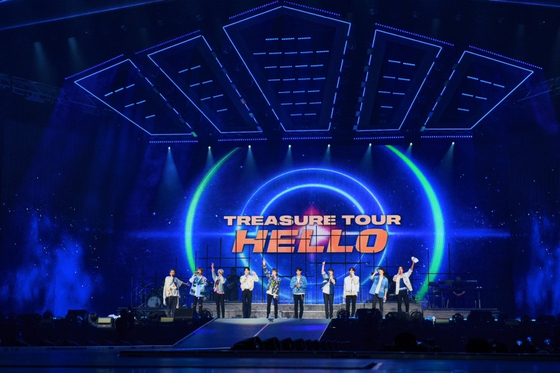 Boy Band Treasure performs in Japan as part of its first Japanese tour [YG ENTERTAINMENT]