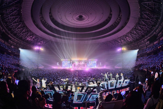 Boy Band Treasure performs in Japan as part of its first Japanese tour [YG ENTERTAINMENT]