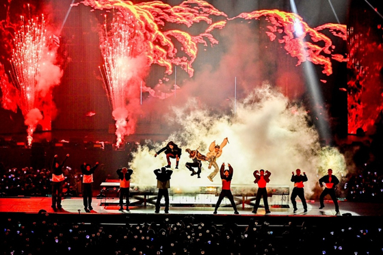 Boy Band Treasure performs in Japan as part of its first Japanese tour [YG ENTERTAINMENT]