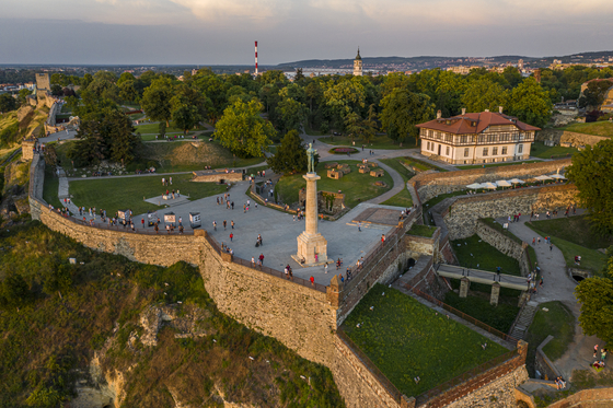 The Belgrade Fortress in Serbia. [ARCHIVE BELGRADE FORTRESS/DUSAN STOJANCEVIC]