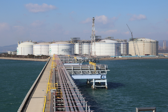 Posco International's Gwangyang LNG Terminal in South Jeolla [POSCO INTERNATIONAL]