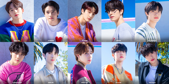 Members of the boy band Xikers [KQ ENTERTAINMENT]