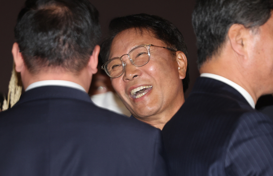 Lee Soo-man, founder of SM Entertainment, during a forum held on Feb. 14 at the Seoul Grand Hyatt Hotel in central Seoul [YONHAP]