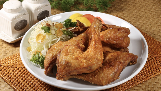 Keumkang Barbecue's fried chicken [SCREEN CAPTURE]