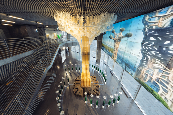 A picture of ″Habitat One,″ a two-month exhibition that kicked off on Saturday at Hyundai Motor Studio Seoul, southern Seoul [HYUNDAI MOTOR]