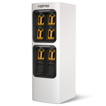 KooRoo’s battery swapping station [LG ENERGY SOLUTION]