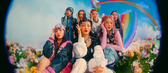 A scene from XG's music video for "Shooting Star" [XGALAX]