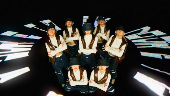 A scene from XG's music video for "Shooting Star" [XGALAX]