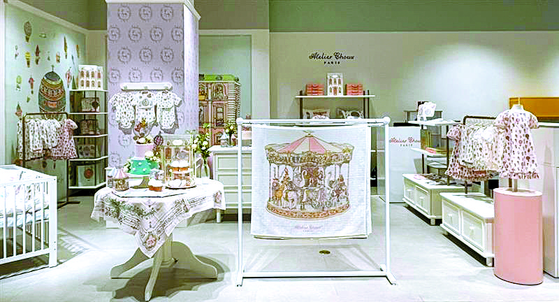 An Atelier Choux pop-up store at Shinsegae Department Store's Gangnam Branch [SHINSEGAE DEPARTMENT STORE]