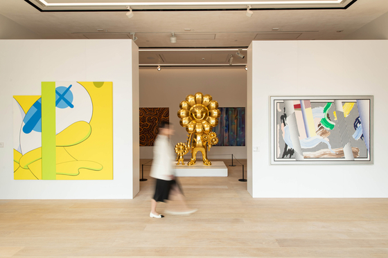 The gallery of the art auction house Phillips's new Asian headquarters in Hong Kong's West Kowloon Cultural District. [PHILLIPS]