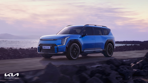 Kia EV9 sales will begin in May in Korea and in the second half globally. [KIA]