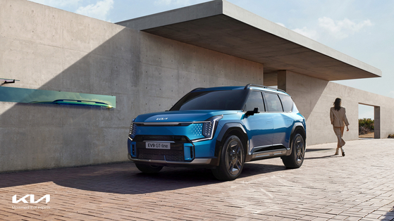 Kia EV9 sales will begin in May in Korea and in the second half globally. [KIA]