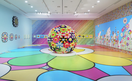 A view of the "MurakamiZombie" retrospective of Takashi Murakami now on view at the Busan Museum of Art in Haeundae District, Busan. [TAKASHI MURAKAMI, KAIKAI KIKI CO., LTD.]
