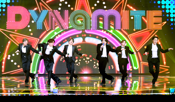Boy band BTS during The Fact Music Awards (TMA) in 2021 [TMA]