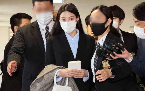 Cho Min, daughter of former Justice Minister Cho Kuk [SONG BONG-GEUN]