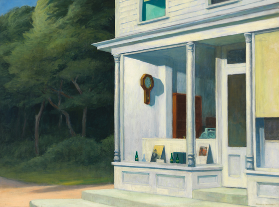 "Seven A.M." (1948) [WHITNEY MUSEUM OF AMERICAN ART, NEW YORK]