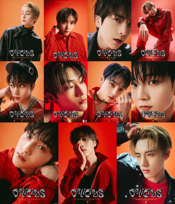 Teaser images for boy band The Boyz' upcoming Japanese full-length album ″Delicious″ [IST ENTERTAINMENT]