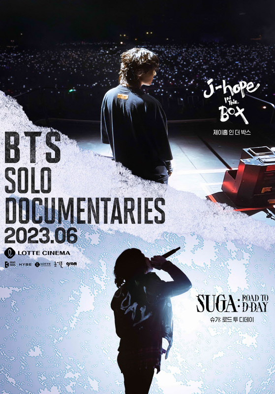 Documentaries featuring BTS members J-hope and Suga will be released in cinemas around the world starting June [GRAM FILMS]