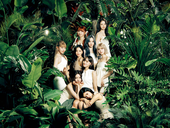 Poster for girl group NiziU's second Japanse tour ″NiziU Live with U 2023 'Coco! nut Fes.″[JYP ENTERTAINMENT, SONY MUSIC LABELS INC]