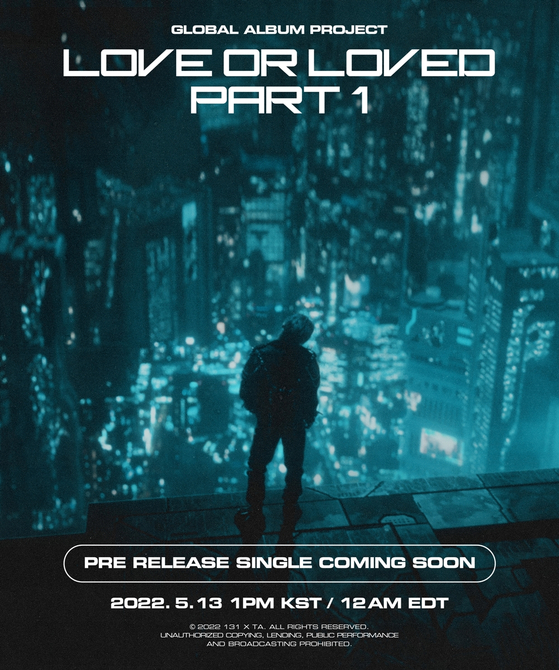 Rapper B.I announced the launch of his album project “Love or Loved (L.O.L) Part 1." [IOK M]