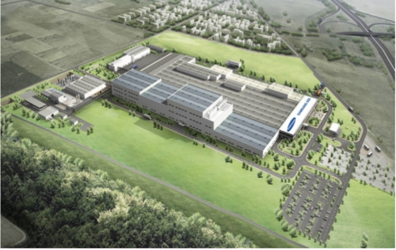 Rendered image of Samsung SDI's hungary plant [SAMSUNG SDI] 