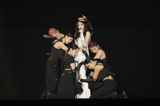 Singer Taeyeon held her fifth solo concert ″The ODD of LOVE″ on Saturday and Sunday at the KSPO Dome, southern Seoul [SM ENTERTAINMENT]