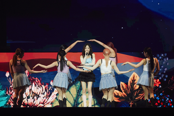 Singer Taeyeon held her fifth solo concert ″The ODD of LOVE″ on Saturday and Sunday at the KSPO Dome, southern Seoul [SM ENTERTAINMENT]