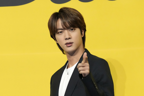 Jin of BTS [AP/YONHAP]