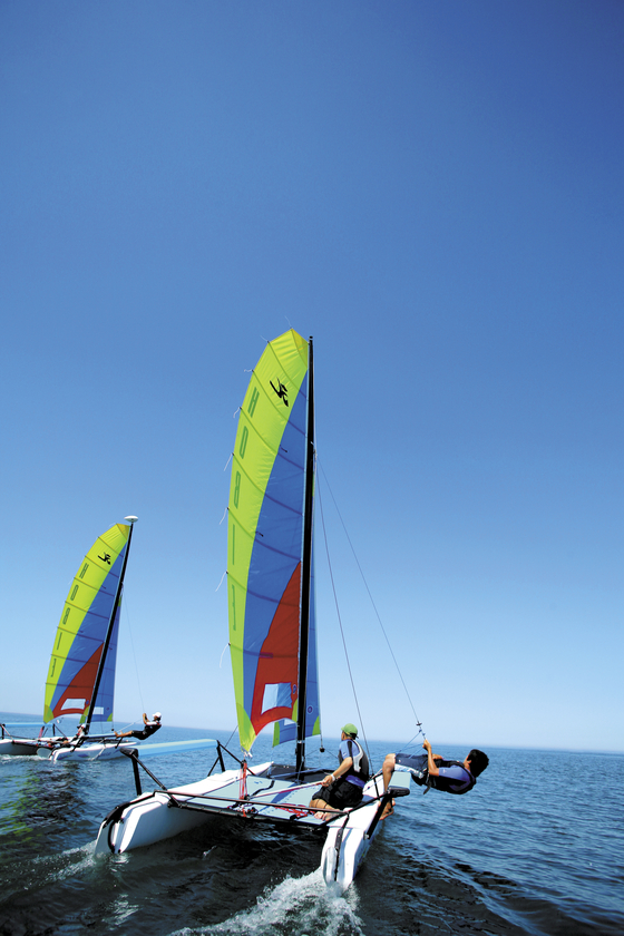 A water sports class in the Department of Leisure Sports on the university’s Samcheok Campus in Samcheok, Gangwon [KANGWON NATIONAL UNIVERSITY]