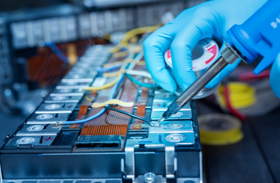 A lithium-ion rechargeable battery [SHUTTERSTOCK]