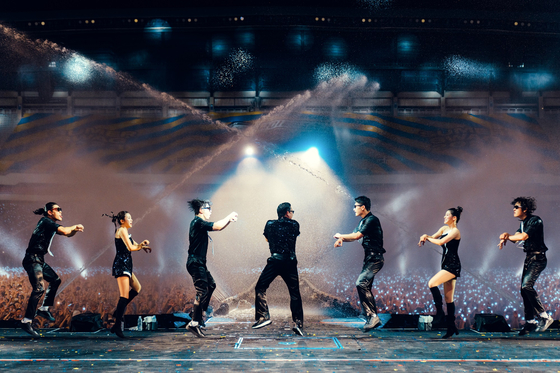 Psy's ″Summer Swag″ Seoul concert held Friday at Jamsil Olympic Main Stadium, southern Seoul [P NATION]